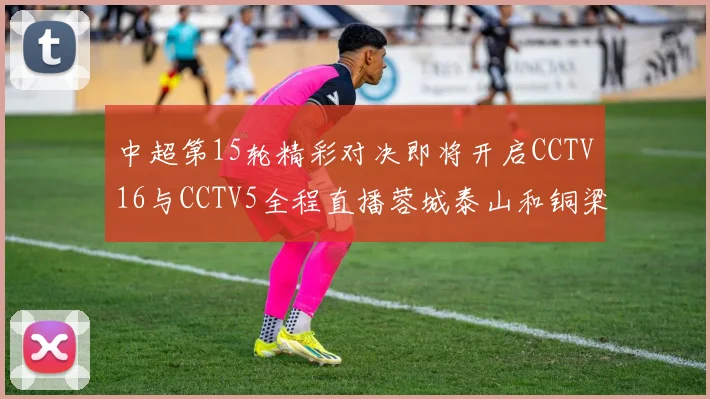 中超第15轮精彩对决即将开启CCTV16与CCTV5全程直播蓉城泰山和铜梁龙国安赛事